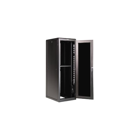 Great Lakes Case & Cabinet E SERVER ENCLOSURE, 72"H X 24"W X 32", 37 RMU, TPE, TPE-24F TOP PANEL GL720E-2432F